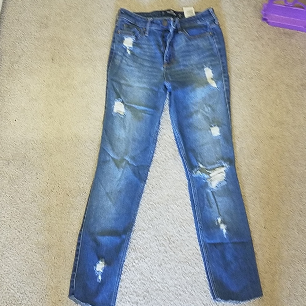 Jeans ripped up and cropped - Picture 2 of 4